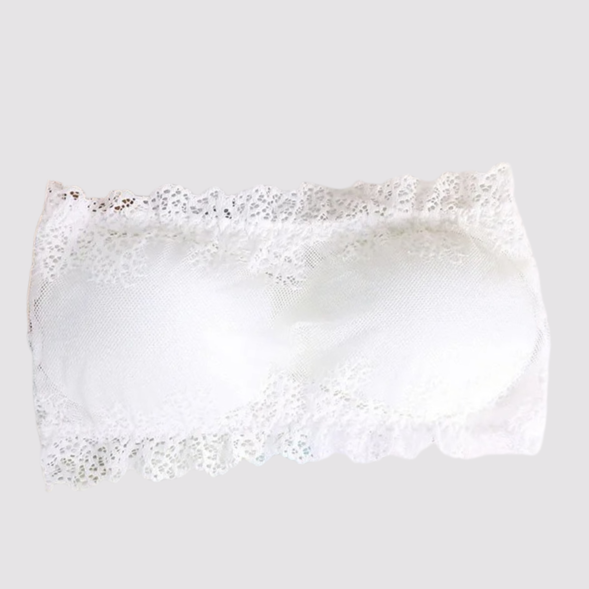 Strapless Fancy Padded Tube Bra