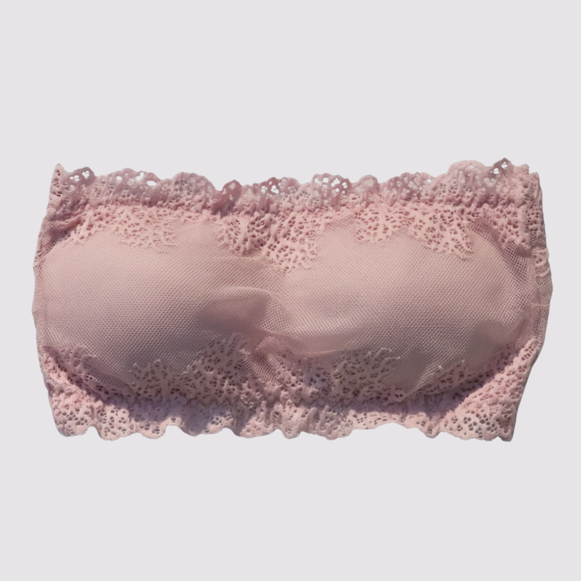 Strapless Fancy Padded Tube Bra